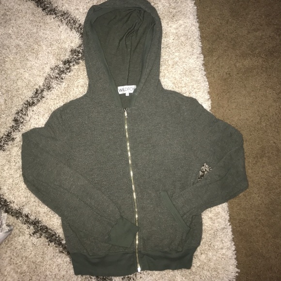 army green sweatsuit